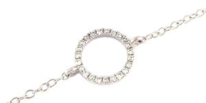 Bracelet en or blanc 0.06 carats