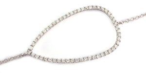 Bracelet en or blanc 0.24 carats