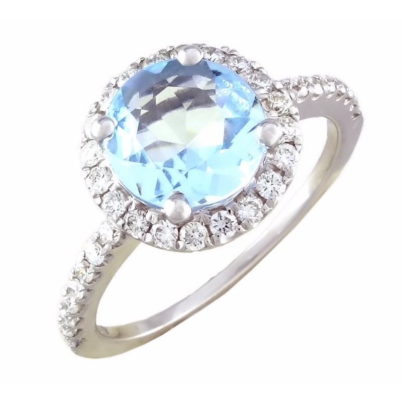 Buy Natural Blue Topaz Ring, 925 Sterling Sliver, Topaz Engagement Ring, Topaz  Ring, Wedding Ring, Luxury Ring, Solitaire Ring, Round Cut Ring Online in  India - Etsy