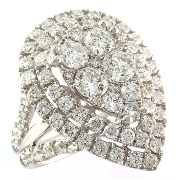 Buy 2.41 Ct 18K White Ring Online - Antwerp Or | Jeweler