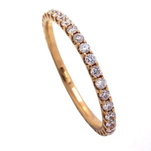 Rose 18K Gold 0.56 Ct Diamond Ring